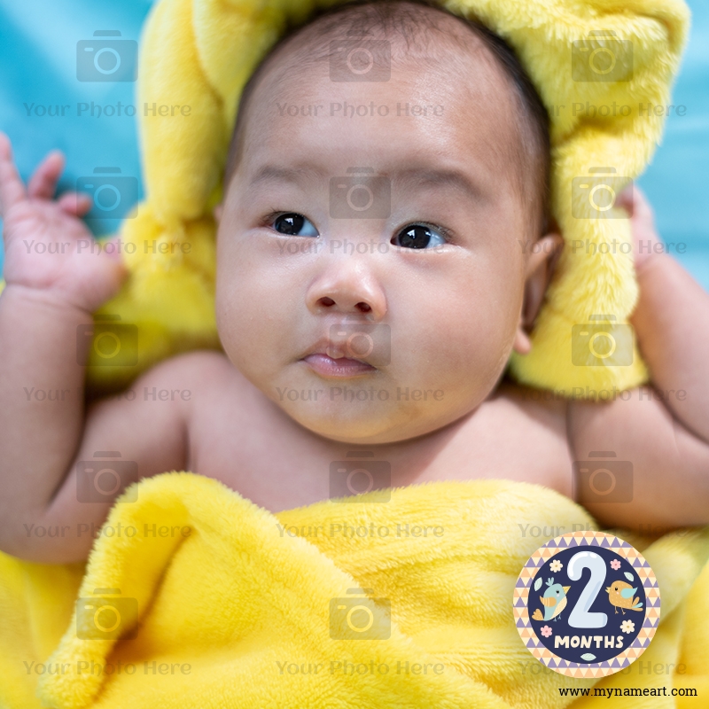 Create Photo For Two Month Baby