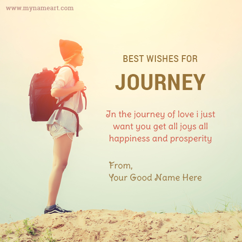 happy journey wishes for girl