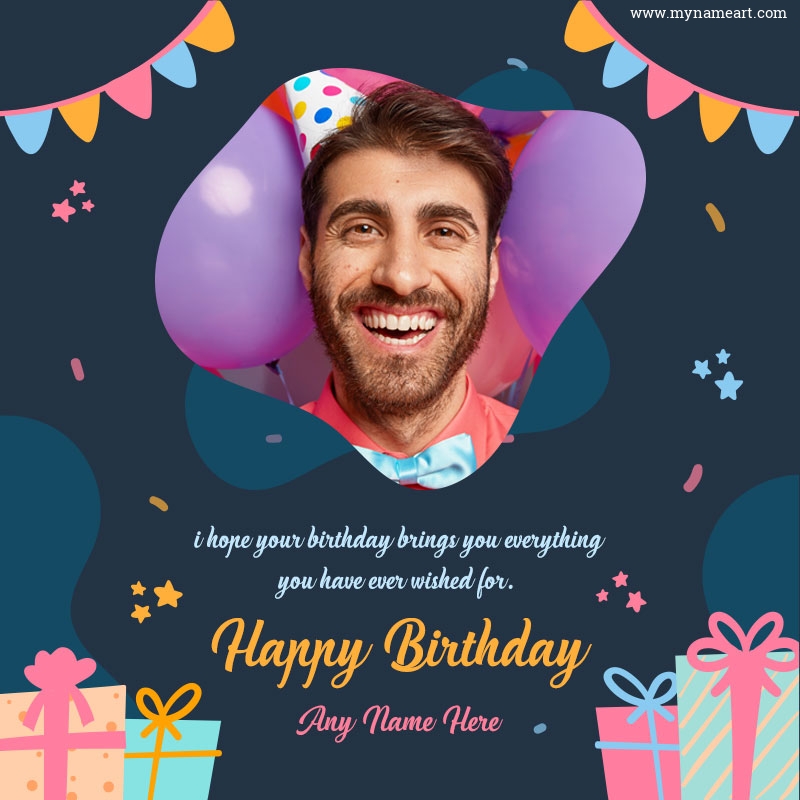 Create unique and perfect birthday wishes with photo | Customize for FREE