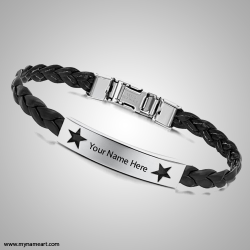 Print Or Write My Your Name On Bracelet