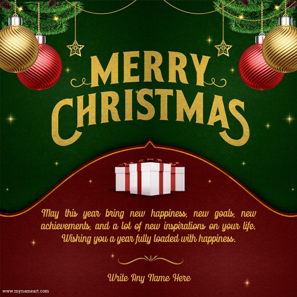 Christmas Holiday Wishes, Quotes Message Card Image