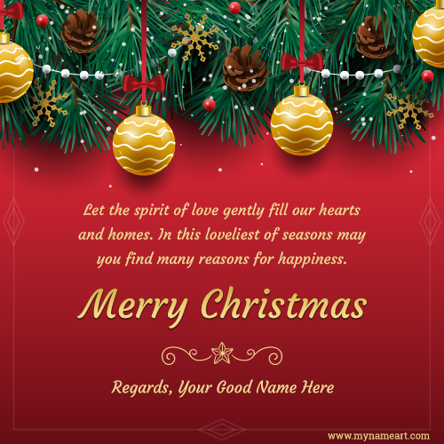 Merry Christmas Wishes Quotes With Image