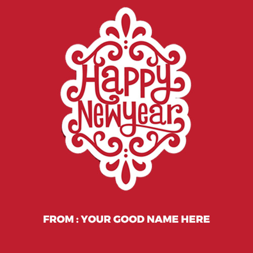 Write Name On Happy New Year 2023 Gujarati Images