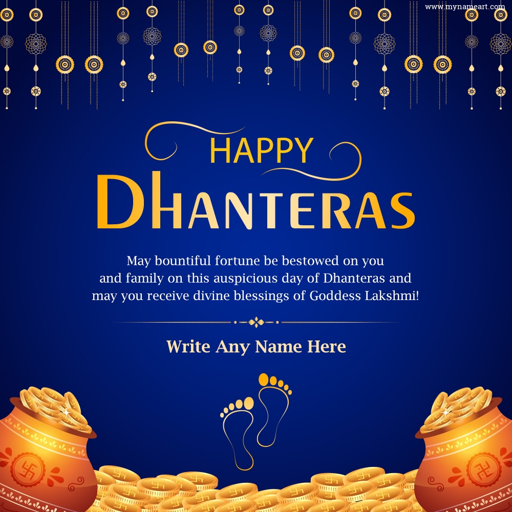 Dhanteras Greetings For WhatsApp Status And DP