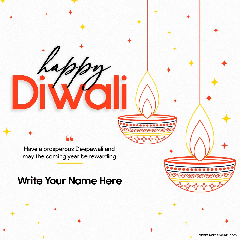 Diwali Greetings Card For Instagram Post