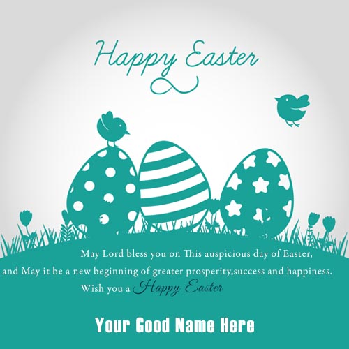 Happy Easter Greetings Quotes With Card 