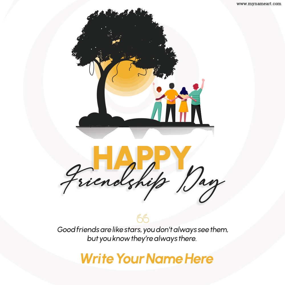 Customizable Friendship Day Cards Free