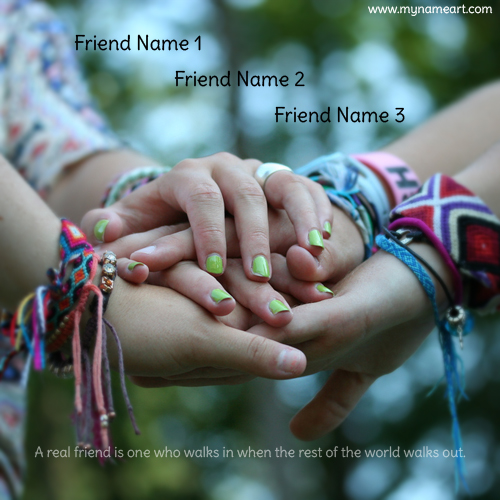 Friendship Hand With Friendship Belt