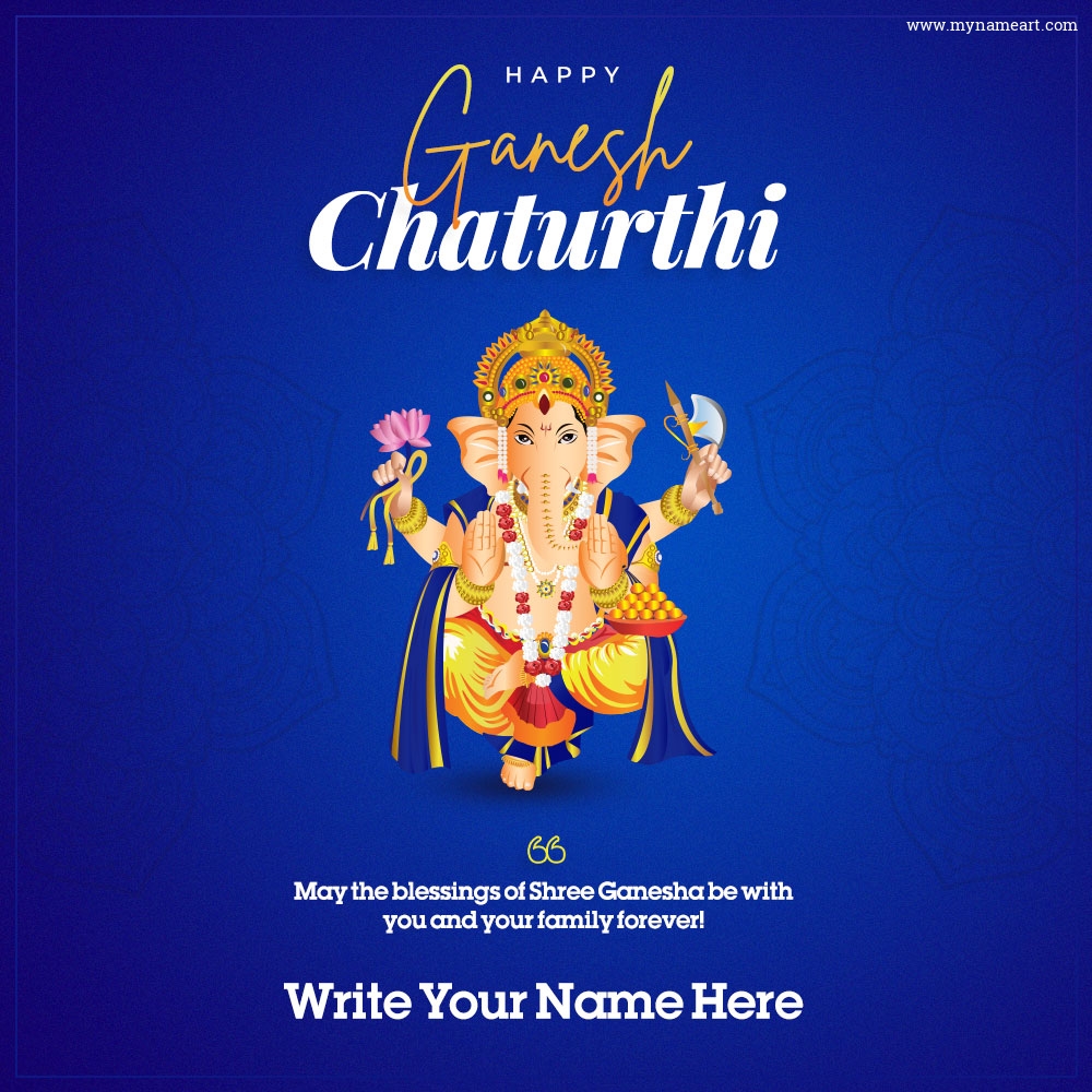Ganesh Chaturthi Blessings Quotes Images
