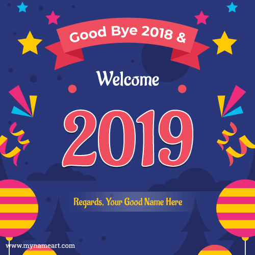 Goodbye 2018 Welcome 2019 Wishes Whatsapp Status