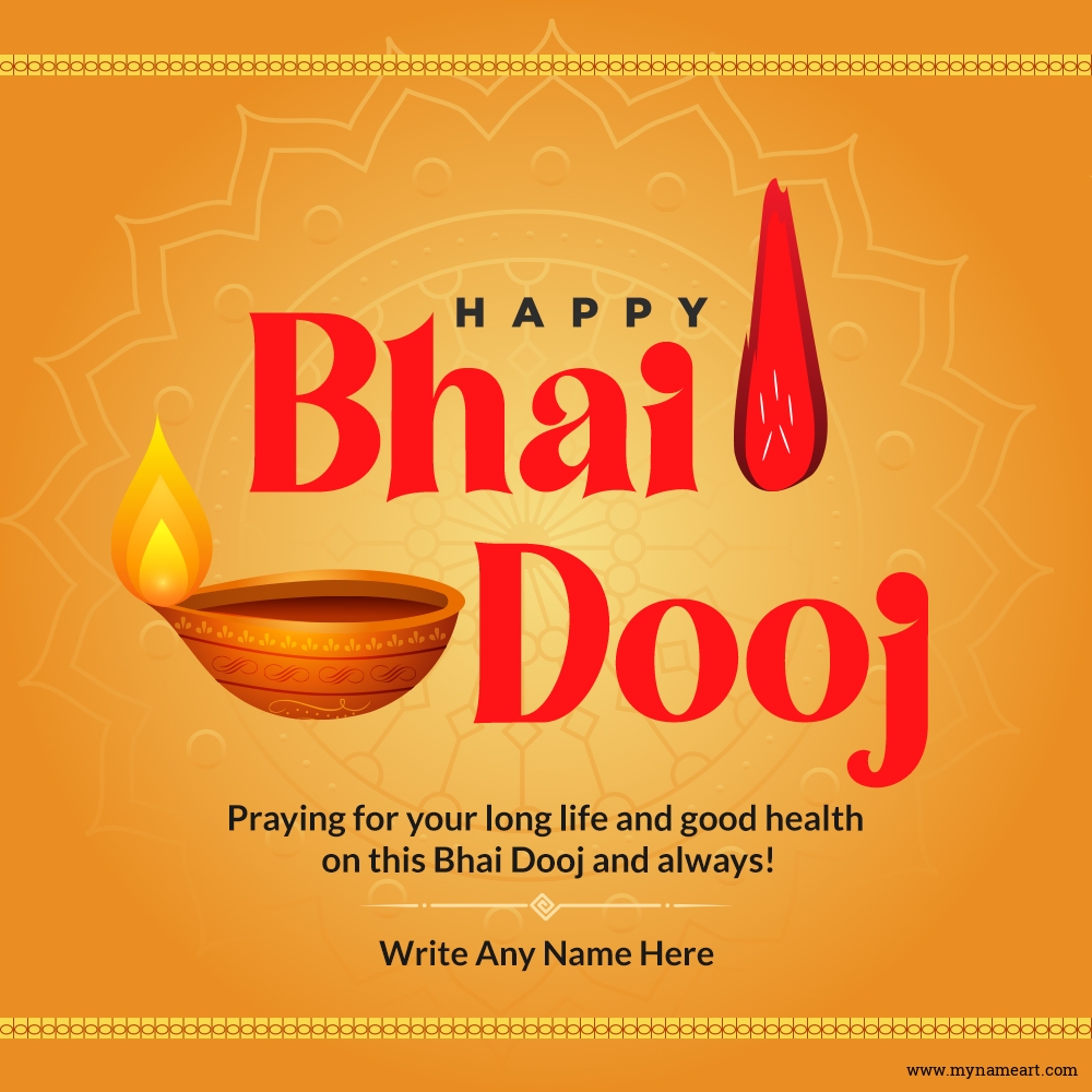 Best Personalised Greetings Cards For Bhai Dooj Online