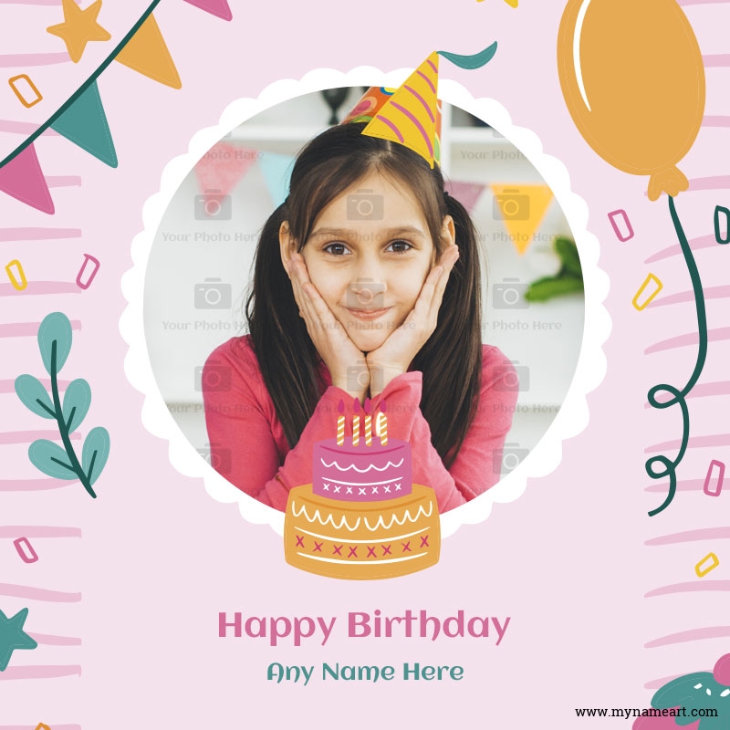 Create Memorable Happy Birthday Wishes Cards! Add Your Photo ...