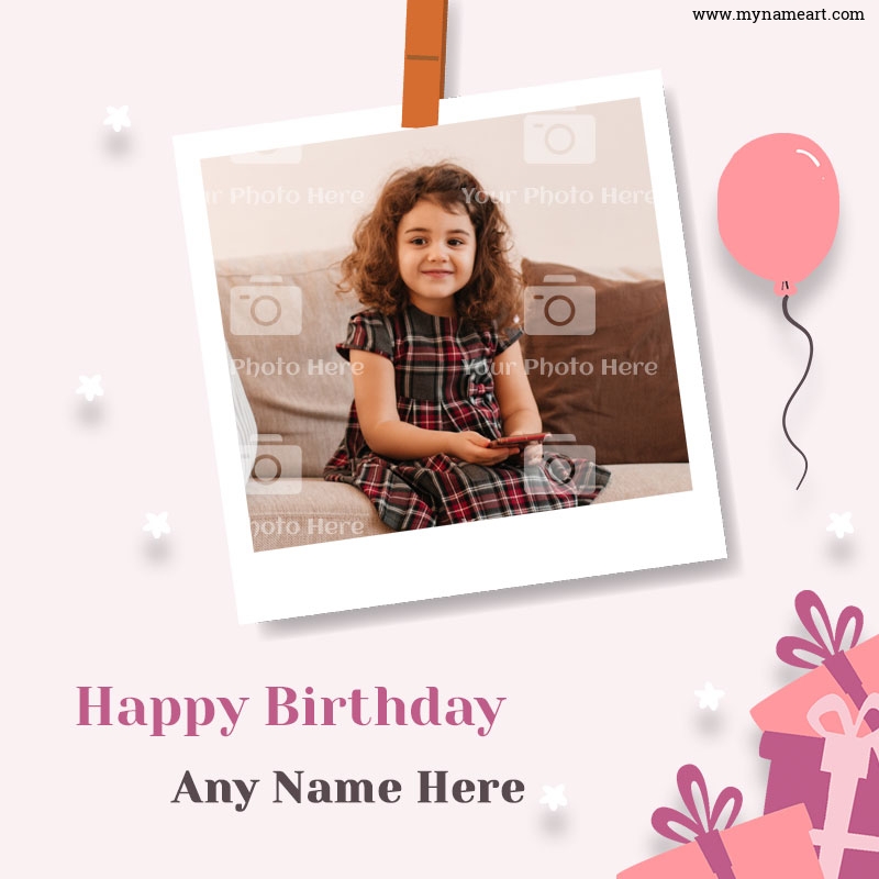 Happy Birthday Wishes For Kids With Photo