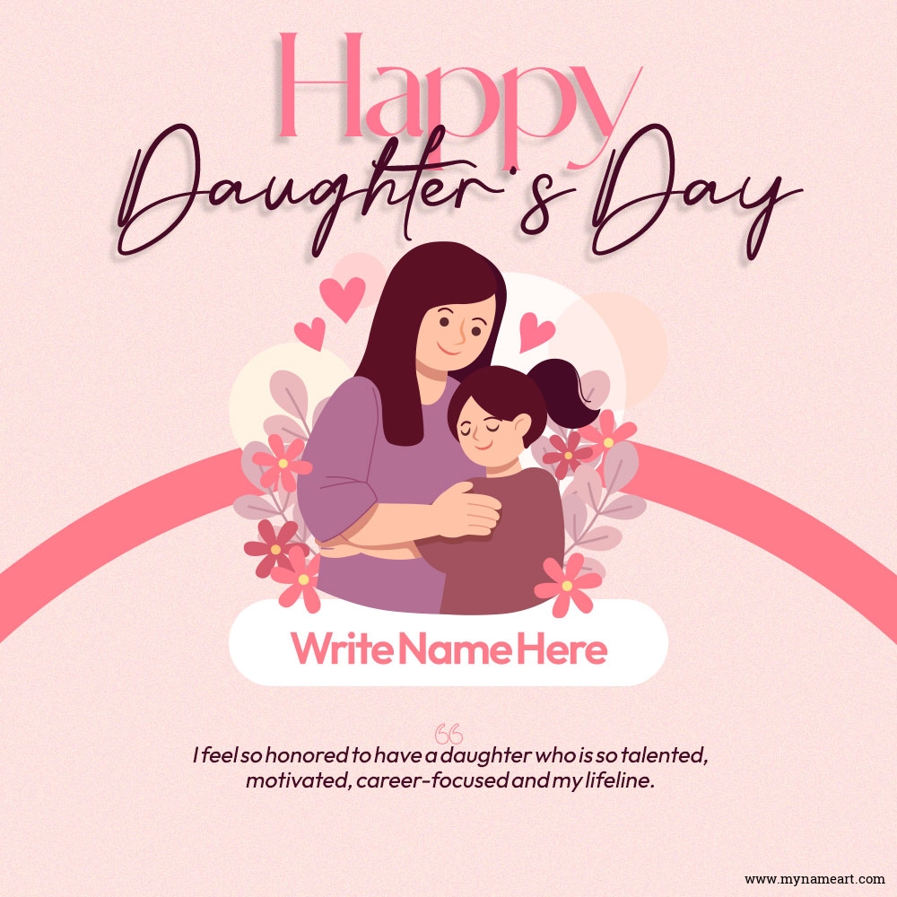 Daughter's Day wishes from Mother to Little princess