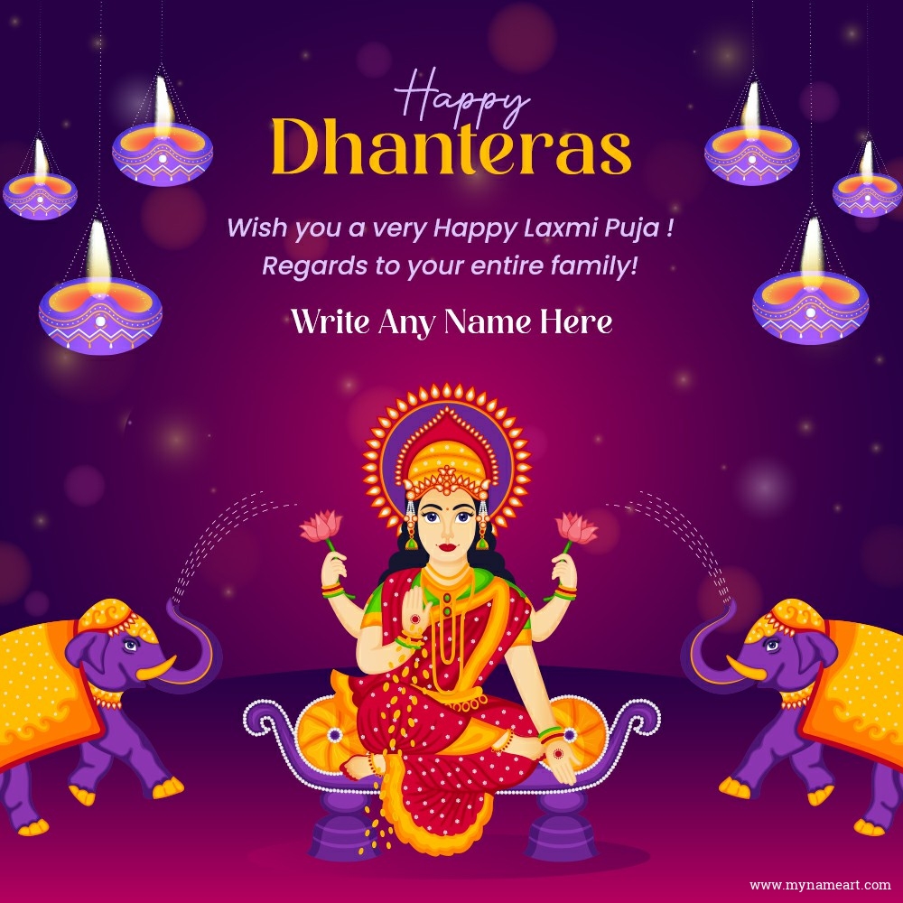 Happy Dhanteras 2023 WhatsApp Status And Social Media Image