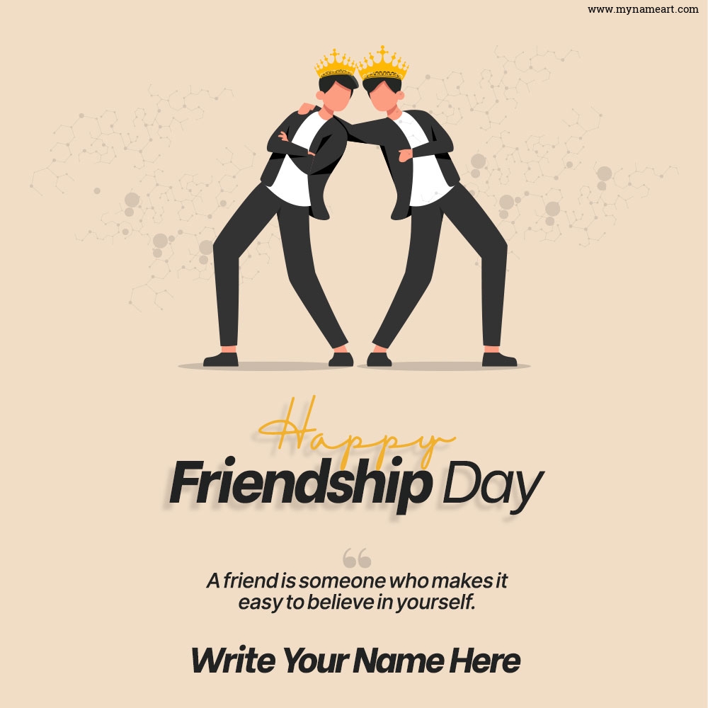 Two Best Friends Amusing Image Happy Friendship Day Wishes