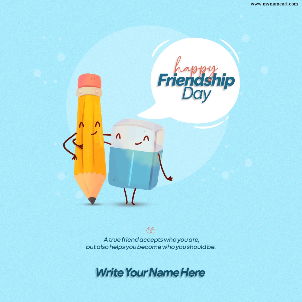 Make a custom friendship cards online free