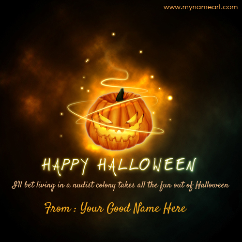 Happy Halloween Pumpkin Carving Picture Edit Online