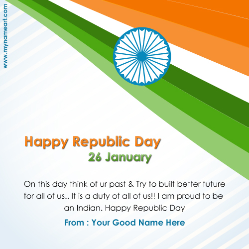 Happy Republic Day Quotes In English With Name Edit