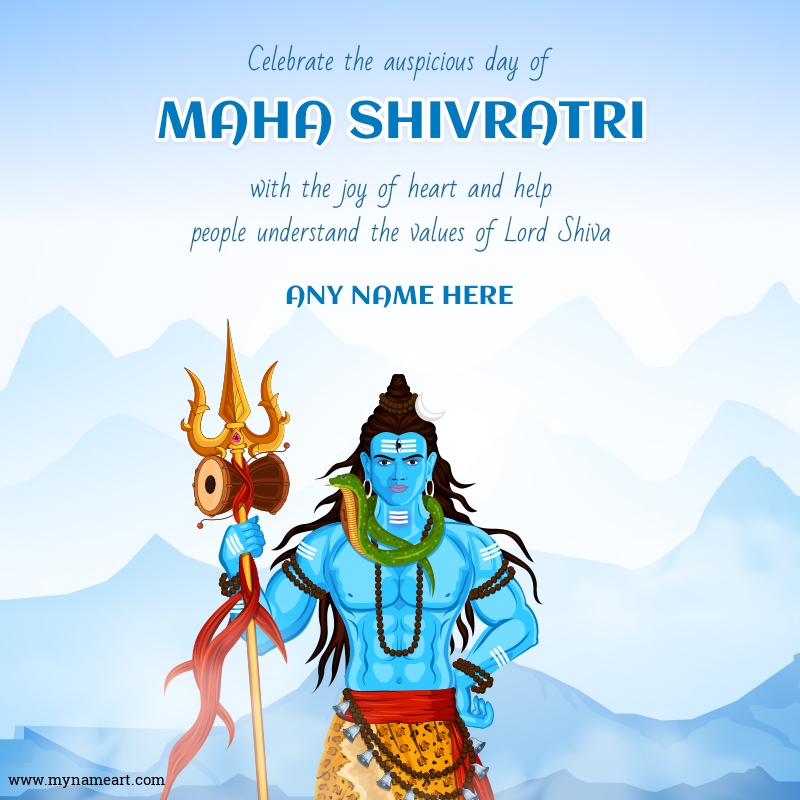 Happy Maha Shivratri Image 2021