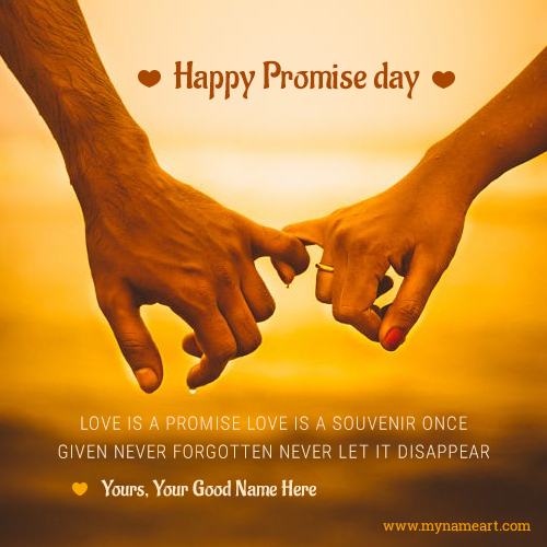 Promise Day Pictures Editor Best Wishes Greetings