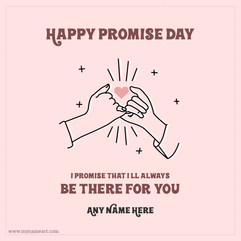 Happy Promise Day With Name 2021