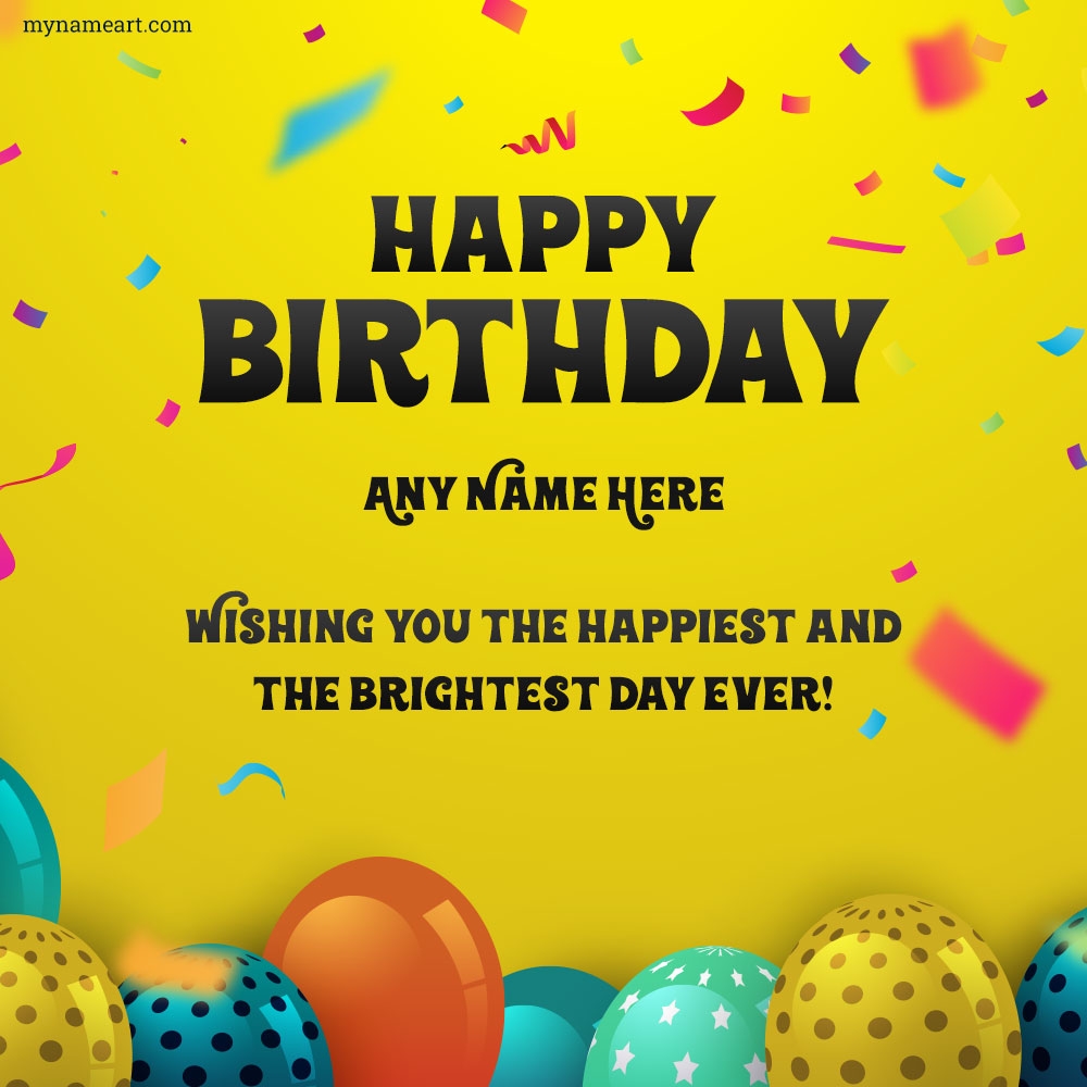 Get Happy Birthday wishes with name, quotes, and short wishes for ...