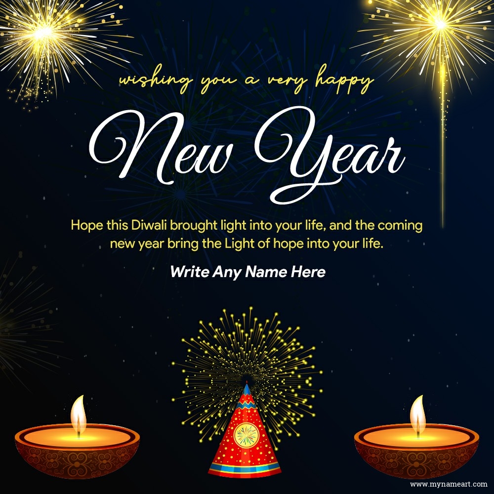 Ultimate Occasion Hindu New Year 2023 Quote Image With Name