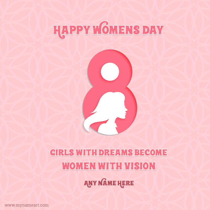 International Women's Day Wishes With Name