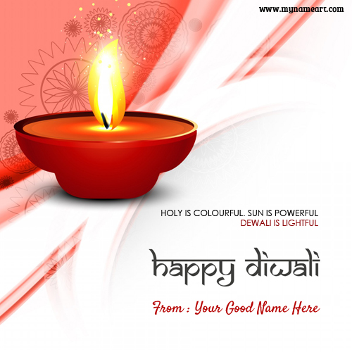 Latest Diwali Wishes Quotes With Myname Image Edit