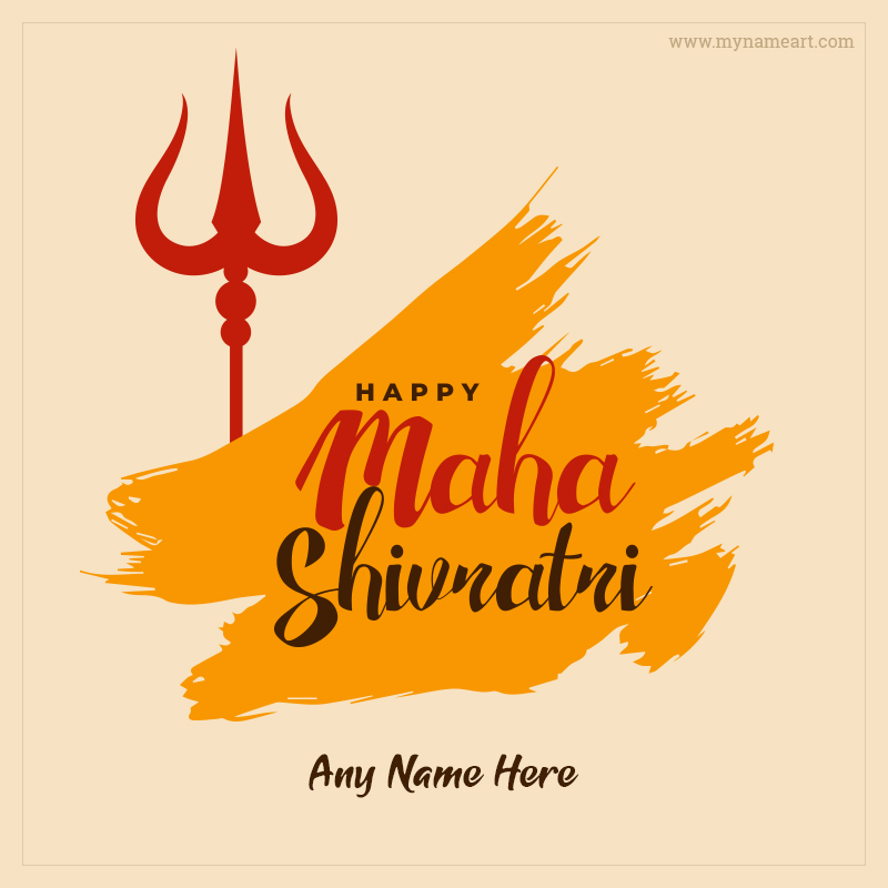 Maha Shivratri Wishes Whatsapp Status With Name
