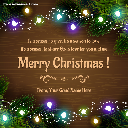 Christian Festival Christmas Wishes And Greeting Card