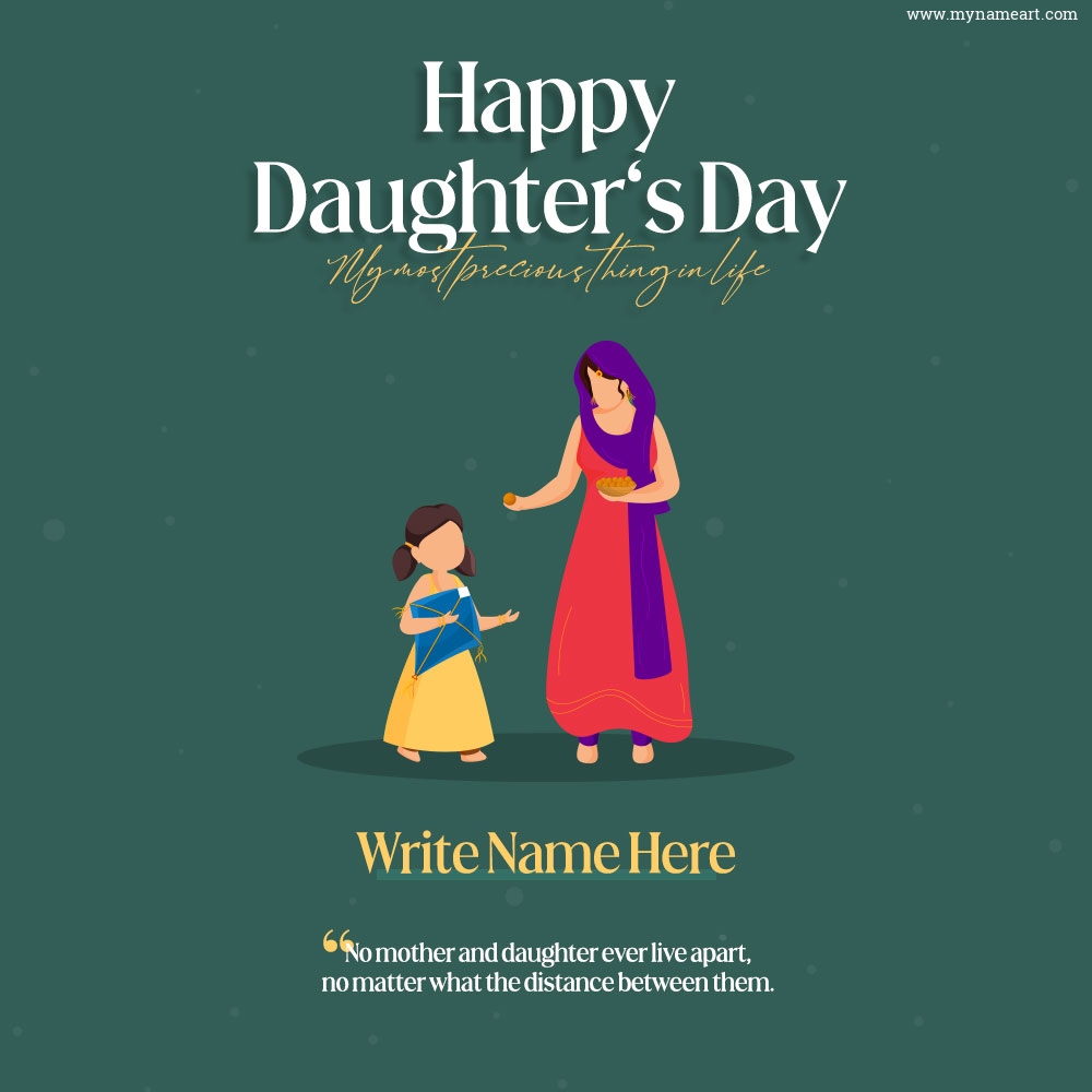 Happy Daughter's Day Images For WhatsApp Status And Social Media Post