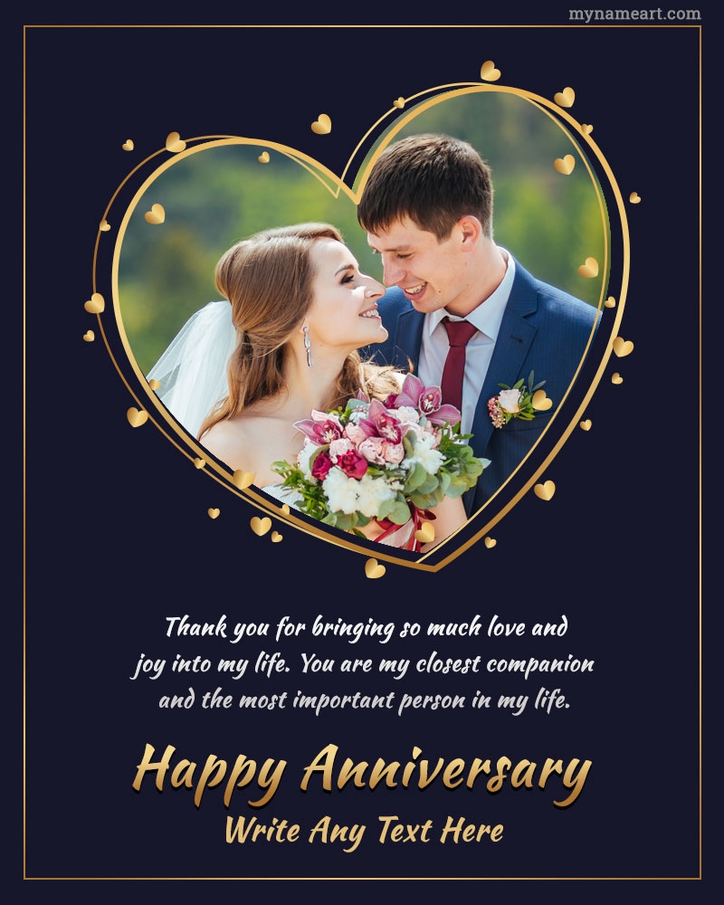 Personalised Wedding Anniversary Cards For Husband