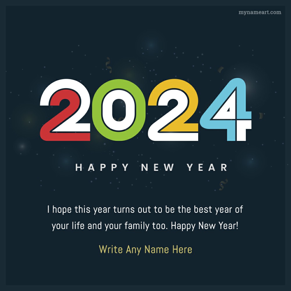 Personalised New Year Wishes