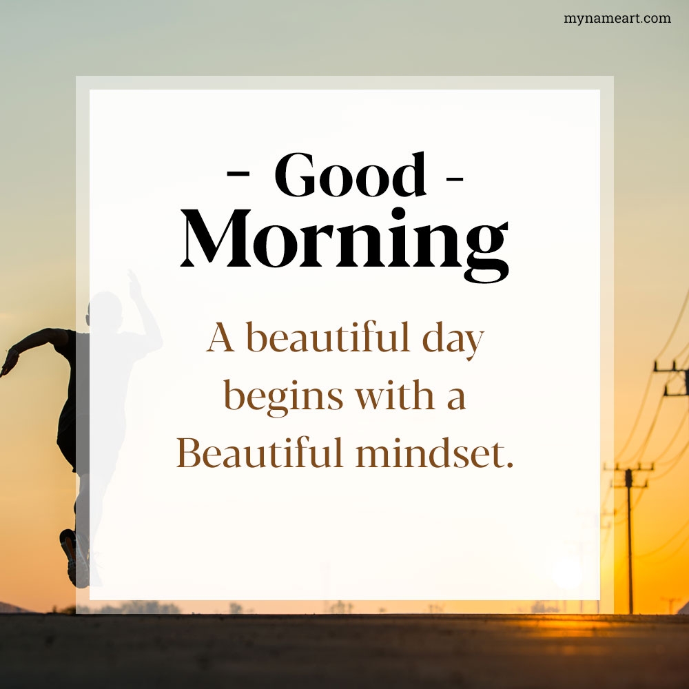 Silhouette Young Fitness Man Running Sunrise Morning Beautiful Quotes For WhatsApp