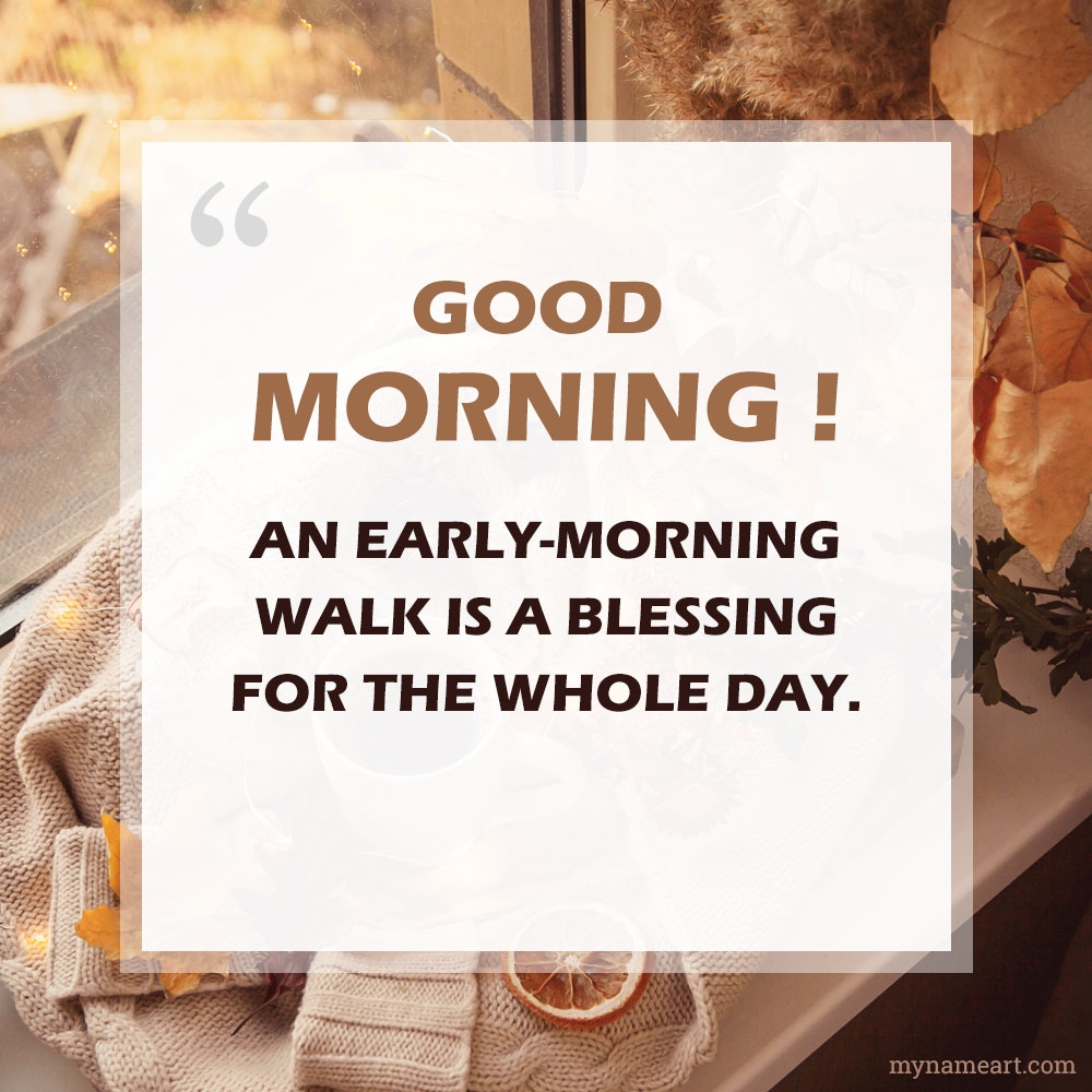 Sweaters Autumn Decor Morning Message In English