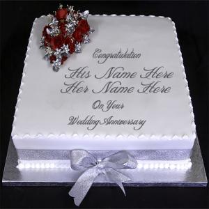 40th anniversary cake | Anniversary cake designs, Cake for husband, 40th anniversary  cakes