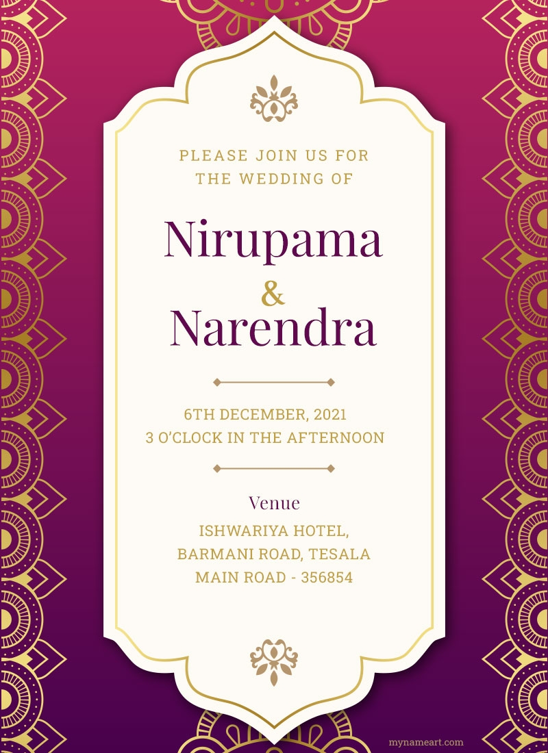 online invitation card maker free With Regard To Engagement Invitation Card Template