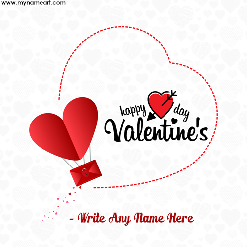 Happy Valentine Day With Name