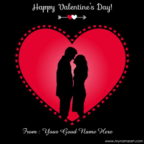 Write Name On Happy Valentine Day 2016 Pictures