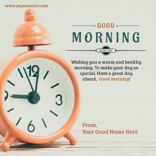 Write Name On Clock Image With Warm Wishes Message Pictures Edit