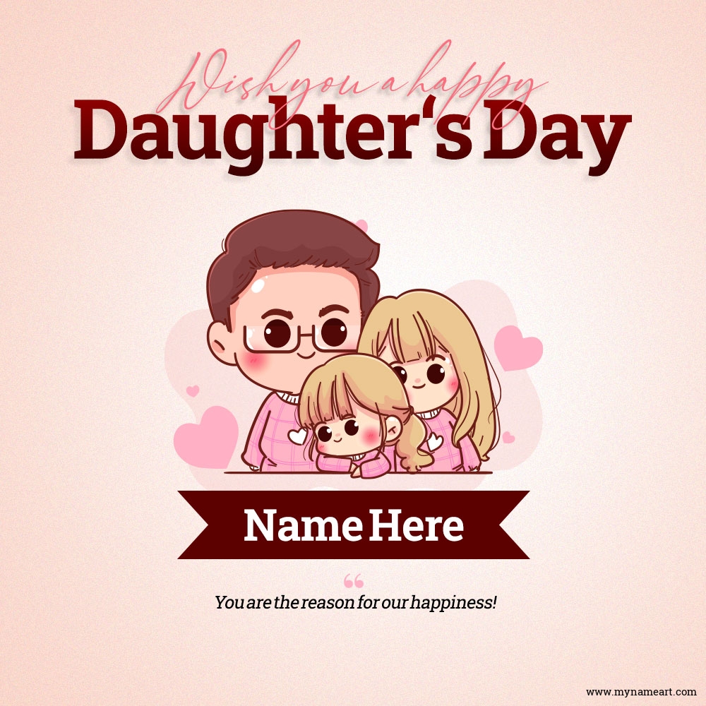 Best Greeting Card with Daughter's Name