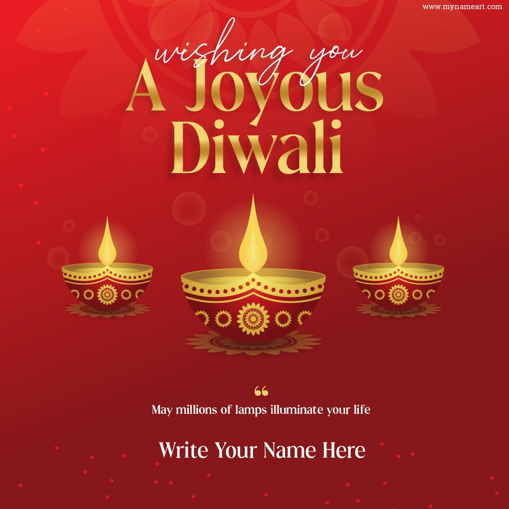 Happy and Joyous Diwali 2022 Wishes Image