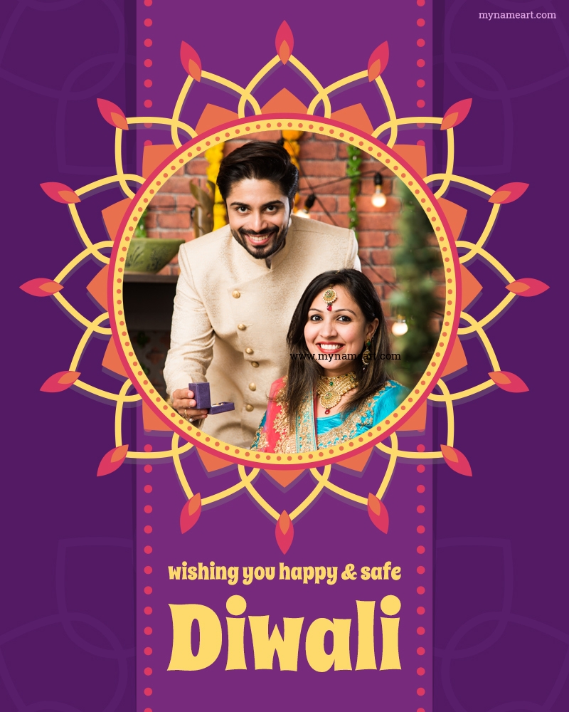 Create Diwali Card With Your Picture