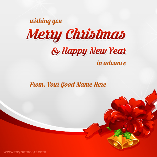 Wishing You Merry Christmas And Happy New Year In Advance