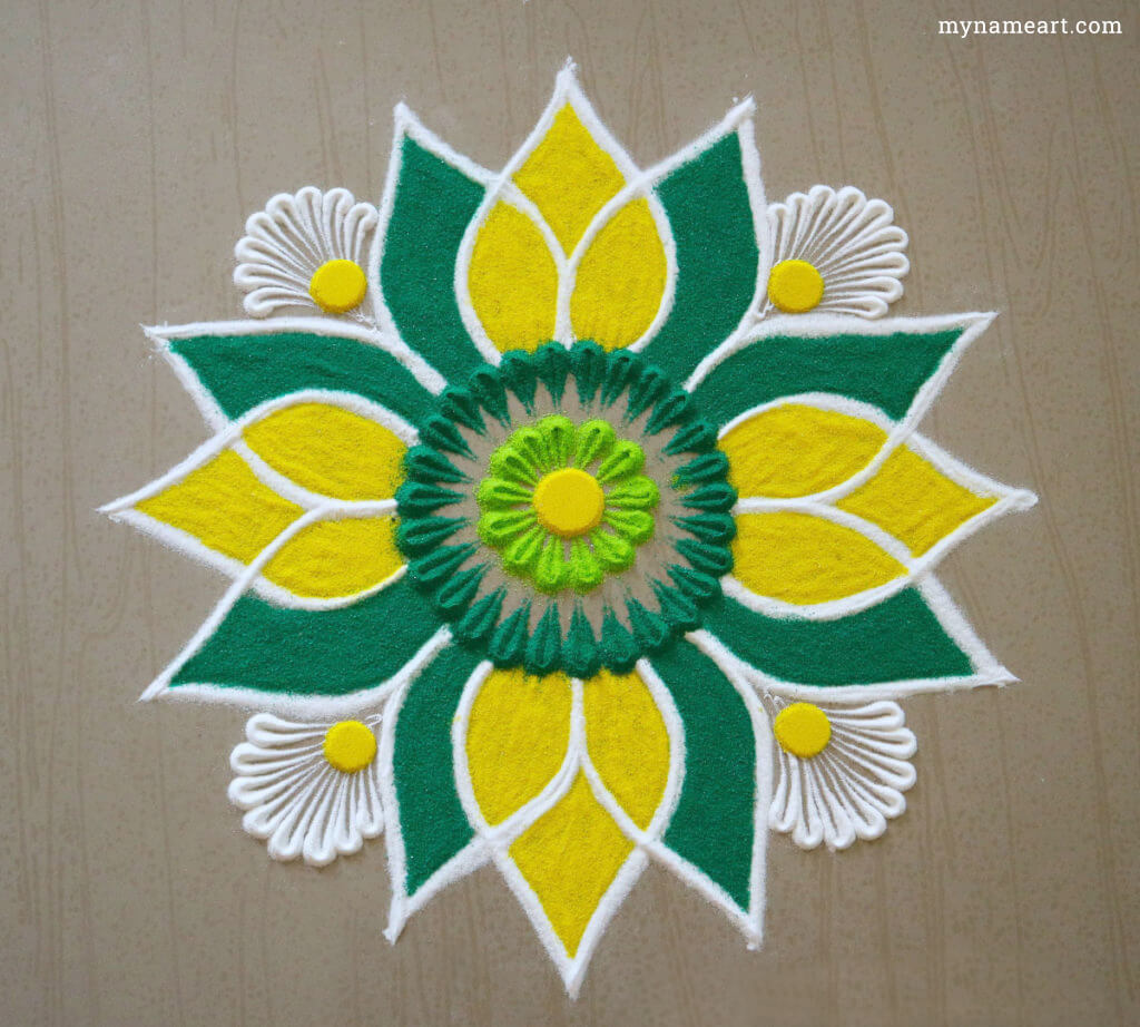 Massive Collection of Top 999+ Effortless and Beautiful Rangoli Designs ...
